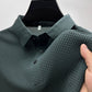 Herre Ice Silk Pustende kortermet skjorte - Kjøp 2 gratis frakt