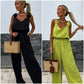 Hot Sale🔥Women's Sleeveless Wide Leg Jumpsuit