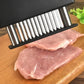 Kjøttmøkter med 48 rustfrie stålblader, tenderizing biff kylling kjøtt fisk svinekjøtt - 49% AVSLAG I DAG