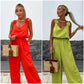 Hot Sale🔥Women's Sleeveless Wide Leg Jumpsuit