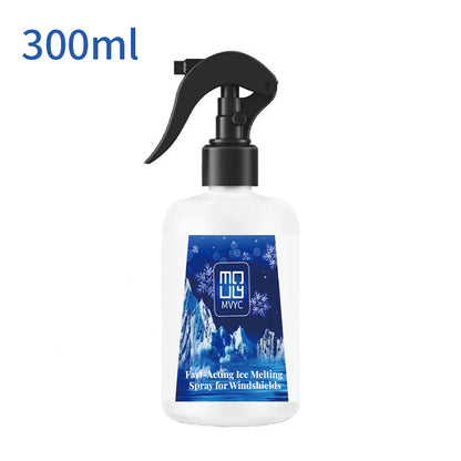 Fast-Acting Ice Melting Spray for Windshields