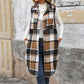 Women's Trendy Lapel Plaid Vest for Fall