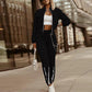 Casual Workout Solid 2-Piece Lounge Set